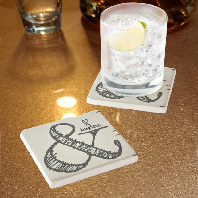 Symbol för Ampersand, så det börjar naturligt Stenunderlägg (Skapare uppladdad)