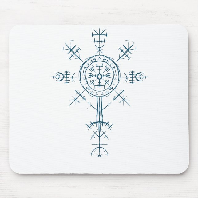 Symbol för antikens norse musmatta (Framsidan)