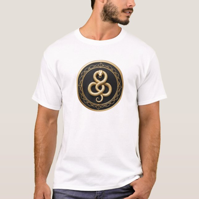 ✨ symbol för året för orm t shirt (Framsida)