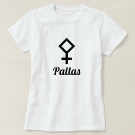 ⚴ symbol för asteroide Pallas T-shirt