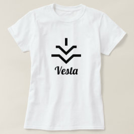 ⚶ symbol för asteroide Vesta T-shirt