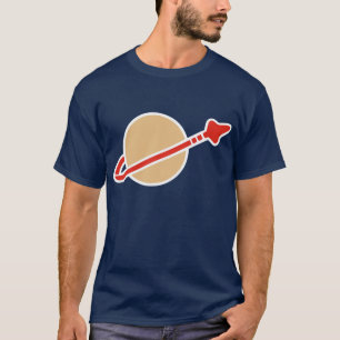 Symbol för astronaut för utrymme för t-shirt