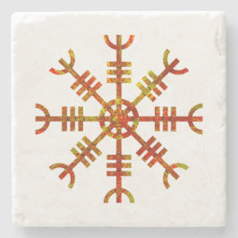 Symbol för Awe Norse Viking Underlägg Sten