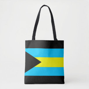 Symbol för Bahamas landflagga long Tygkasse