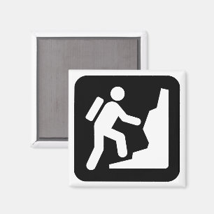 Symbol för bergstecken magnet