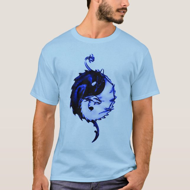 Symbol för blåttdrakeenhet tee (Framsida)
