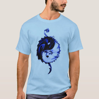 Symbol för blåttdrakeenhet tee shirt