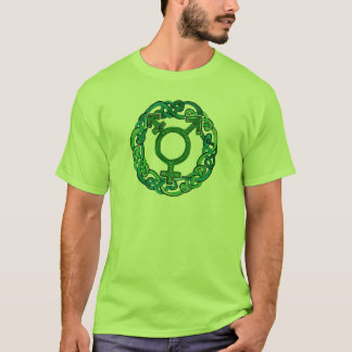 Symbol för CelticKnotwork Transgender T Shirt