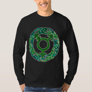 Symbol för CelticKnotwork Transgender Tee Shirt