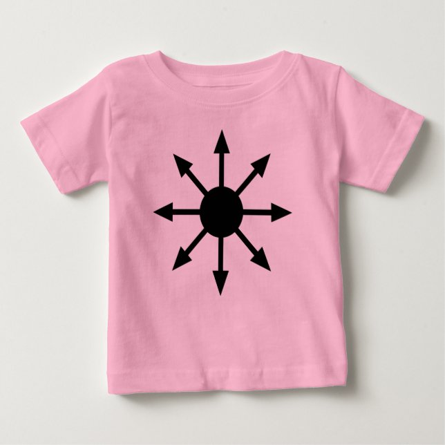 Symbol för Chaos eller Chaos Star T Shirt (Framsida)