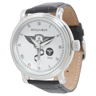 Symbol för Chiropraktik   Anpassat namn Armbandsur