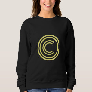 Symbol för copyrightsignatur t shirt