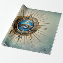 Symbol för den egyptiske allesse öga.