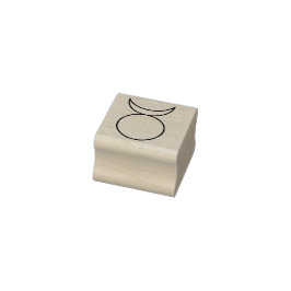 Symbol för den hornerade guden i Frimärke Stämpel