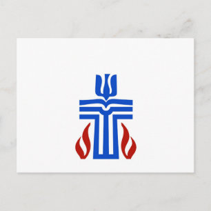 Symbol för den presbyteriska religionen vykort