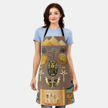 Symbol för det egyptiska antika Hieroglyphic Mönst