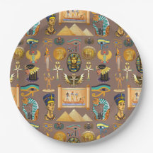 Symbol för det egyptiska antika Hieroglyphic Mönst