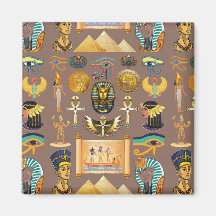 Symbol för det egyptiska antika Hieroglyphic Mönst