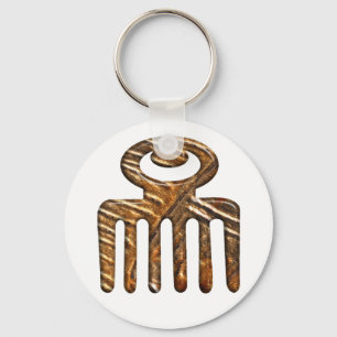 Symbol för Duafe.African Adinkra Nyckelring