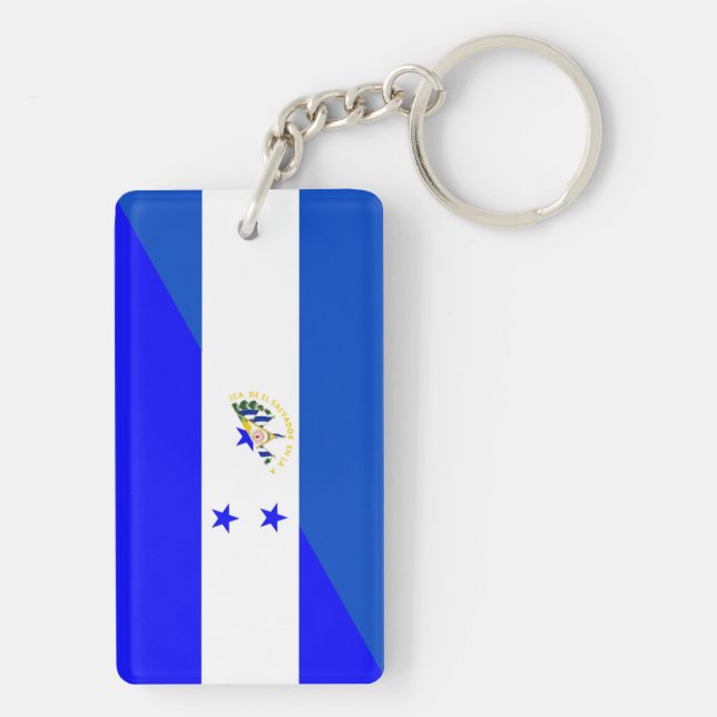 symbol för El Salvador honduras halvt flaggaland (Baksidan)