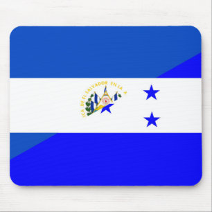 symbol för El Salvador honduras halvt flaggaland Musmatta