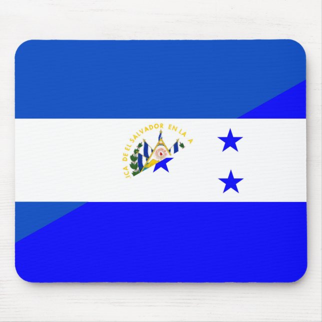 symbol för El Salvador honduras halvt flaggaland Musmatta (Framsidan)
