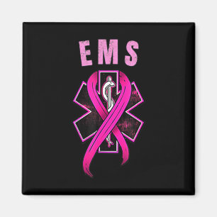 Symbol för en ren Rosa för bröstcancermedvetenhet Magnet