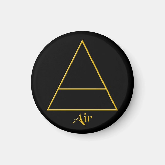 Symbol för Falln Pagan Luft Inslag Magnet (Framsidan)