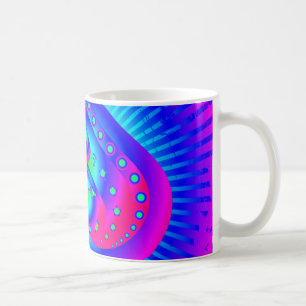 Symbol för färgade spader kaffemugg