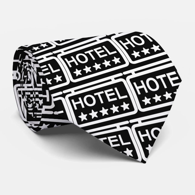 Symbol för fem hotell slips (Rullad)