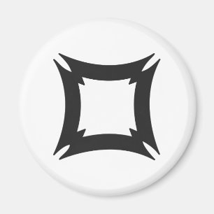 Symbol för FIHANKRA Adinkra av säkerhet och Magnet