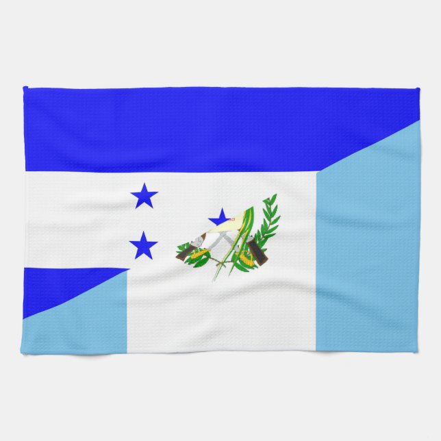 symbol för flagga för honduras guatemala land kökshandduk (Horisontell)