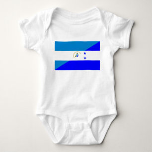 symbol för flagga för nicaragua honduras t-shirt