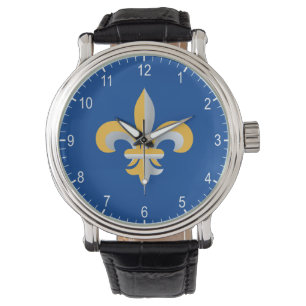 Symbol för Fleur de Lis Armbandsur