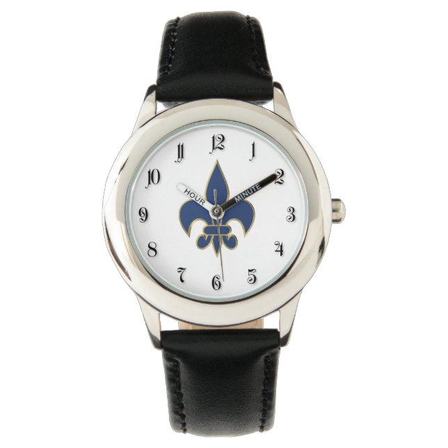 Symbol för Fleur de Lis Armbandsur (Framsida)
