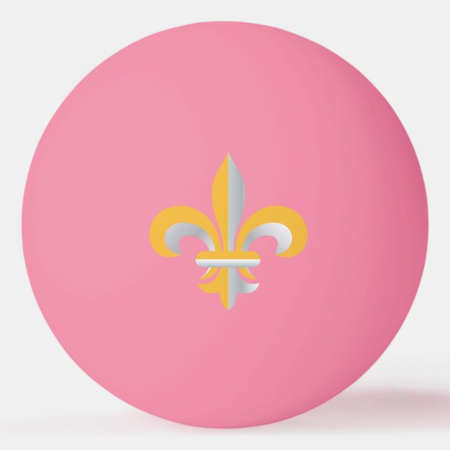 Symbol för Fleur de Lis Pingisboll (Framsidan)