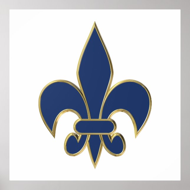 Symbol för Fleur de Lis Poster (Framsidan)