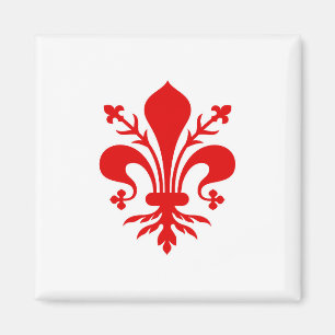 Symbol för Florens City flagga Italien Magnet