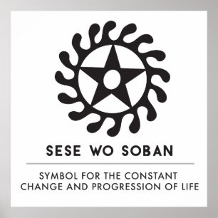 Symbol för för Sese Wo Soban livändringar & Poster