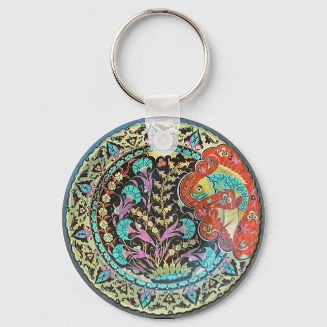 Symbol för Fortune Lycka till Charm Nyckelring (Framsida)