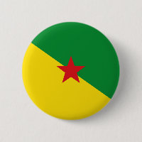 Symbol för fransk guiana land flagga