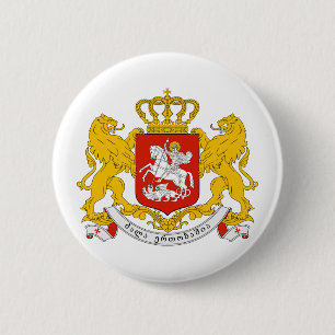 Symbol för Georgia officiellt vapensköldheraldik Knapp
