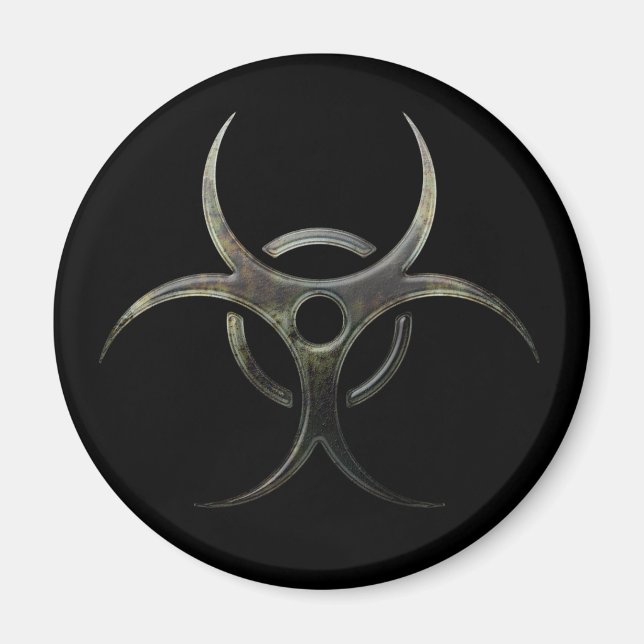 Symbol för Grunge Biohazard Magnet (Framsidan)