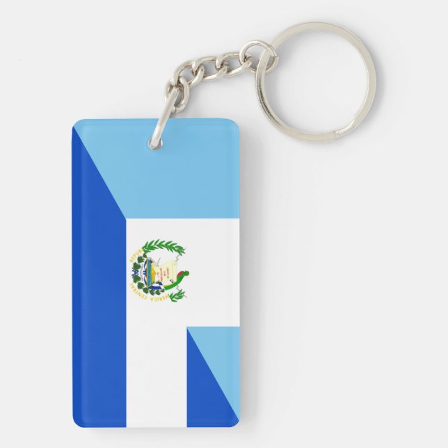 symbol för guatemala El Salvador halvt flaggaland (Baksidan)