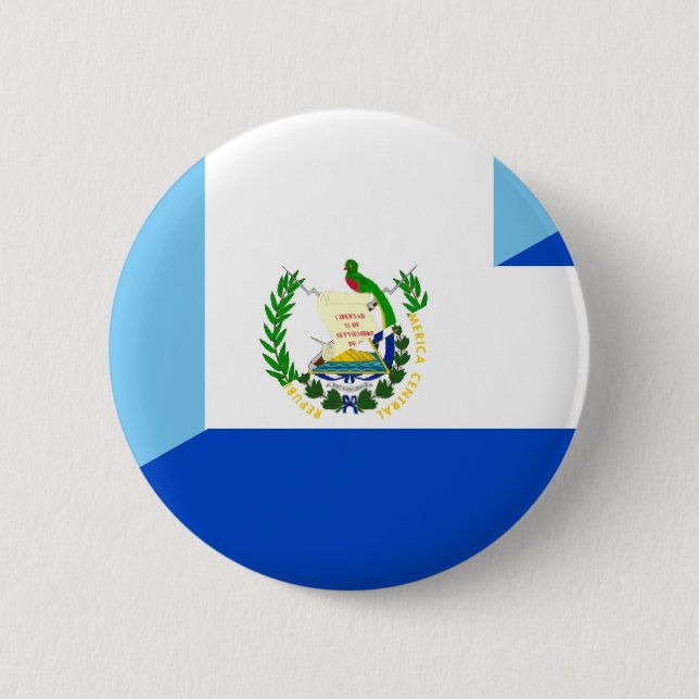 symbol för guatemala El Salvador halvt flaggaland Knapp (Framsida)