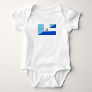 symbol för guatemala El Salvador halvt flaggaland T-shirt