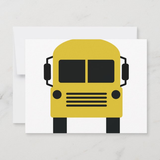 Symbol för gult i buss (Framsida)