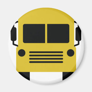 Symbol för gult i buss magnet