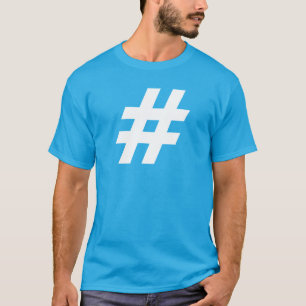 Symbol för Hashtaggs designnr T Shirt