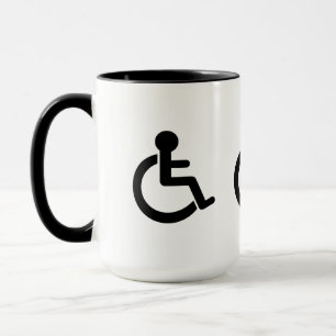 Symbol för inaktivering mugg